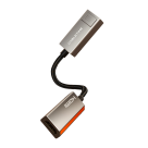 Кабель с оплёткой CABLETIME DisplayPort 1.4 — HDMI 2.1 (1 м) - фото 2